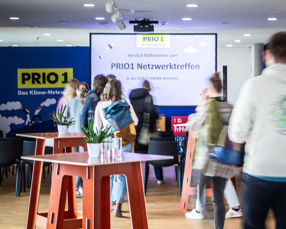 Moment-Aufnahme einer Veranstaltung in der Klima Arena